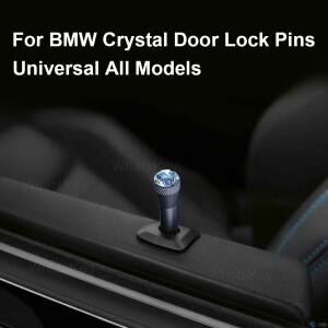 유니버설 모든 모델 크리스탈 도어 핀 잠금 장치 BMW G30 G20 G05 G15 G16 G01 G08 F15 F16 F10 F20 F30 E6