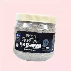 영월농협 동강마루 제대로 만든 쥐눈이콩 청국장분말 500g(통) 4455953