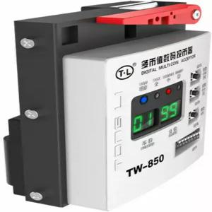 TW850 자판기 멀티 온벤저스 디지털 코인 셀렉터와 와이어 액세서리를 위한 상위 진입