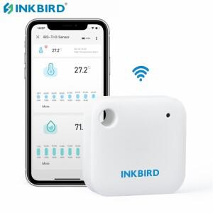 냉장고, 파충류 테라리움, 지하실용 실시간 온도 습도 모니터 데이터 로거용 INKBIRD Wi-Fi 스마트 센서