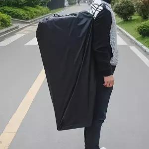 유모차 바퀴 교체  초대형 수납 가방 - 내구성이 뛰어난 나일론 휴대용 여행 아동복 및 개인용품