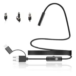 OTG 안드로이드 폰용 USB 내시경 노트북 5.5 보어스코프 검사 카메라 방수 기능 타입 C 마이크로 플러그