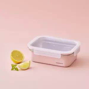 [보리보리/락앤락]락앤락 컬러스텐 밀폐용기 코지 1.2L - 미스티로즈 (LST515PIK)