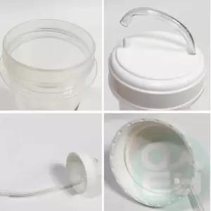 빨대컵 300ML 5개 환자용컵 플라스틱컵 프라스틱컵 빨대물통 환자물컵