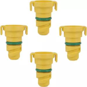4PCS Oil Drain Plug Compatible with Ford F150 Mustang Bronco Explorer Edge Lincoln MKZ FT4Z6730A