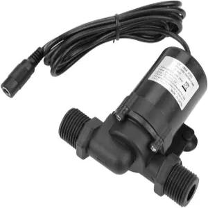 Jectse DC 브러시리스 24V 40°C 100°C 미니 온수 순환 부스트 펌프 저소음 좋은 씰 단열재 태양열 온수기