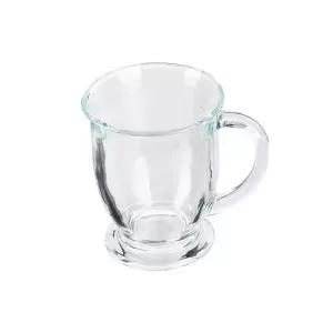 투명유리 머그-380mL 2p 이우 손잡이 유리 물컵