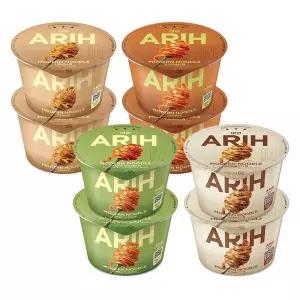 [팔도]아리 ARIH 모던누들컵 4종 (간장버터,고추장버터,김볶음면,트러플불고기) x2