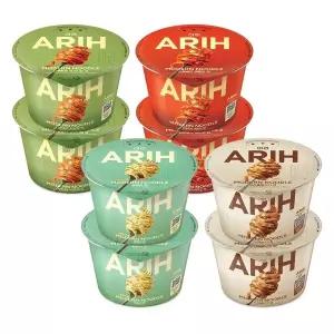 [팔도]아리 ARIH 모던누들컵 4종 (김볶음면,김볶음면매운맛,봉골레,트러플불고기) x2