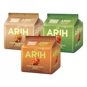 [팔도]아리 ARIH 모던누들봉지 3종 (간장버터,고추장버터,김볶음면) x1