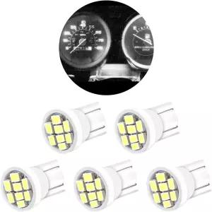 WINETIS 5X t10 LED 계기판 게이지 클러스터 대시보드 전구 키트 쉐보레 1973-1987 C10 C20 C30 트럭 교체