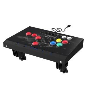DOYO Arcade Fight Stick, Fighting Stick Fighter for NEOGEO Controler Android Joystick, Windows PC Switch, Games Turbo PS3, with Nintendo (7/8/10/11), Mini Pi, TV Street Box, Raspberry