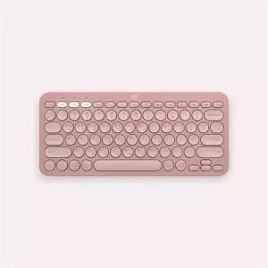 로지텍 K380S 블루투스 무선 키보드 더스티 로즈 핑크