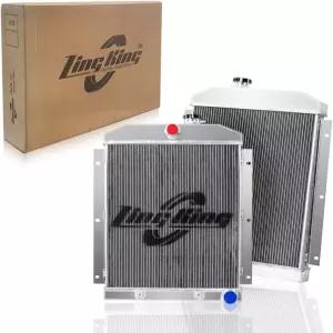 ZING KING CU5100 3열 알루미늄 라디에이터 C/K 시리즈 트럭 픽업 교외 v8용 Chevy 1947-1954