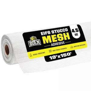 보엔 자가 접착 EIFS 스투코 메쉬 보강 테이프 19 x 150 석고 및 벽 수리용 유리 건식 벽체 조인트