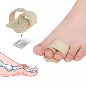 여성 및 남성용 해머 토 스트레이트너 교정기 랩 스플린트 서포트 패키지 1개