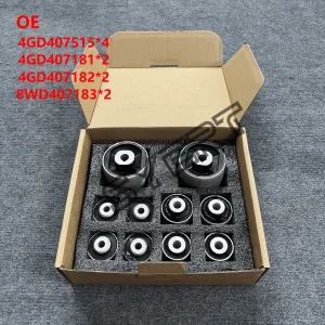 프론트 서스펜션 컨트롤 암 부싱 키트 10X 4GD407515 4GD407181 4GD407182 8WD407183/8K0407183D (아우디 A