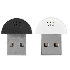 휴대용 USB 미니 스튜디오 음성 마이크 소음 차단 플러그 재생 녹음 오디오 어댑터 팟캐스트 스트리밍 컴퓨