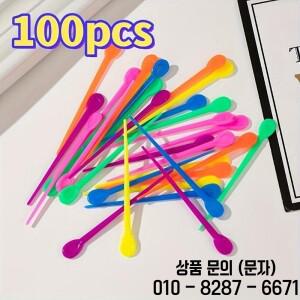 100개입 퍼밍 니들 헤어 롤러 플라스틱 핀 클립 미용 도구 스타일링 액세서리 메이크업 속눈썹
