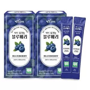 엘림 NFC 유기농 블루베리즙 20g x 14포 2박스