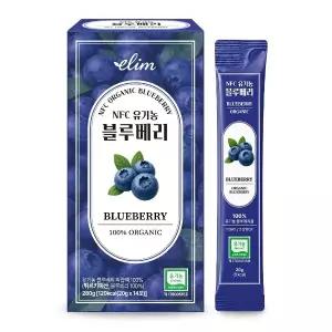 엘림 NFC 유기농 블루베리즙 20g x 14포 1박스