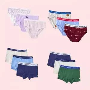 블루독 ()25FW 도기뱀부 남아 여아 3종사각 삼각팬티 속옷 언더웨어 B엘지N (25W10 510 0506) 4725613