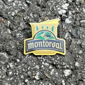 가다컴퍼니 montorval 몽토발 자연하우스 프랑스뱃지 빈티지뱃지 A337