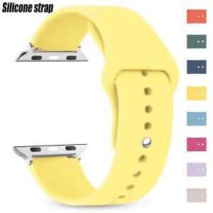애플워치 밴드 스트랩 44mm 46 38mm 실리콘 iWatch 시리즈 10 7 8 SE 3 6 9 울트라 2