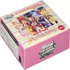 부시로드 와이스 슈바르츠 뱅 드림 걸스 밴드 파티 Vol.2 Box 일본 트레이딩 카드 게임 수집용 부스터 팩