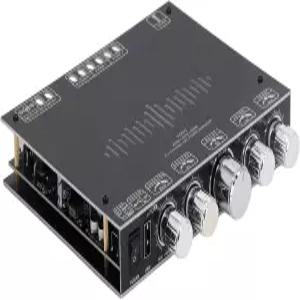 블루투스 앰프 보드 BT 5.1 2.1 채널 350W 220W X 2AUX USB 입력 트레블 베이스 제어 파워 모듈 DIY 스피커