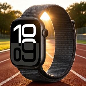 애플워치 11 밴드 42mm 49mm용  나일론 루프 브레이슬릿 iWatch 시리즈 10 9 8 7 6 5 SE3 Ultra