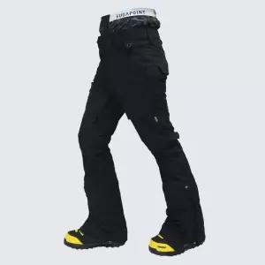 SUGAPOINT 여자 슬림핏 보드 팬츠 RIDER 59 SLIM WP - BLACK 2302525