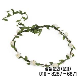 신부 꽃 웨딩 화환 들러리 머리띠 장식
