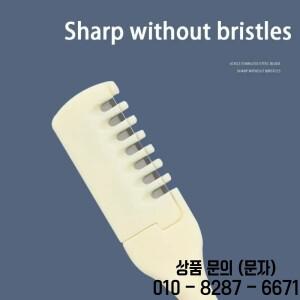 5개/10개 수동 양면 코털 제거기 360도 재사용 가능 콧구멍 청소 트리머 휴대용 면도기