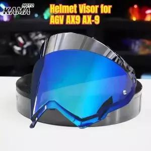 AGV AX9 헬멧용 오토바이 바이저 자외선 차단 윈드 모토 케이스 마스크 안경