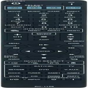 데논 AV 오디오 수신기 AVR3312 CI RC1156 교체 리모컨 적합