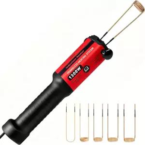 인덕션 히터 1300W 110V 볼트 제거 코일 5개 포함 25S 고속 가열 자기 도구 녹슨 나사용 열 너트 베어링
