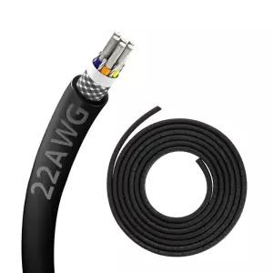 CNC 라우터 기계 스핀들 로봇 암 3D 프린터 등을 위한 22AWG 6 코어 케이블 차폐 체인 와이어 15FT UL2464