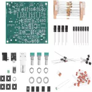 EIMSOAH 항공 라디오 수신기 DIY 키트 고감도 118-136MHz AM 에어밴드 항공기 및 타워 통신용 대역 통과