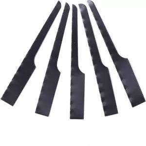 ATOLEE 5pcs 18T 왕복 공기 톱날 바이메탈 해크소 블레이드 파워 커팅 도구 에어 바디 톱
