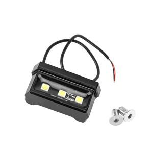 바이크 오토바이 번호판 라이트 LED 미니 소형 12V CNC 알루미늄 합금 리어 테일 1 개