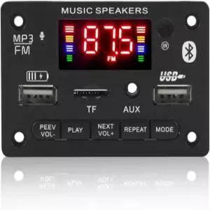 DC 5V12V MP3 디코더 보드 리모컨 MP3/USB/TF/LINE 지원/FMECHATRONICSBluetooth 5.0