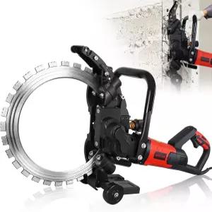 16인치 토로이드 전기 콘크리트 링 톱 5500W 110V 워터 펌프로 습식/건식 절단 최대 깊이 11.8인치 벽돌