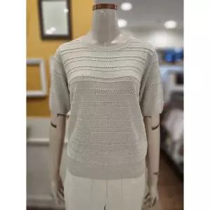 [BCBG] 글리터 텍스쳐 풀오버 B6B4K483