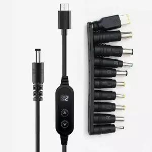 DC변환케이블 케이블 PD 60W DC케이블 젠더 변환 DC 10종 세트 C to