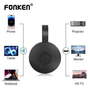 MiraScreen 디스플레이 용 1080P G2 Ios Android 미러 스크린 Anycast HDMI 호환 Miracast 무선 WiFi TV 동