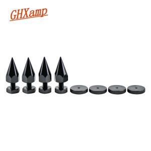 GHXAMP 4 세트 M6 x 40mm 스피커 스탠드 스파이크 풋 패드  서브 우퍼 북쉘프 서스펜션 앰프 CD 플레이어