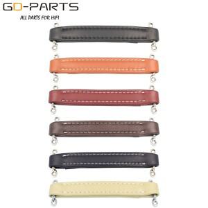 1PC 빈티지 기타 앰프 캐비닛 가죽 룩 핸들 스트랩 서랍 Hifi 오디오 AMPEG VOX AH2 AH3 스피커 케이스
