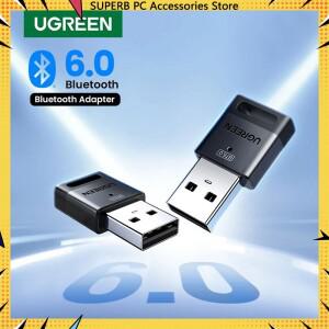 UGREEN USB 블루투스 어댑터  PC Windows 11/10/8.1용 6.0 동글  수신기 및 송신기 키보드/마우스