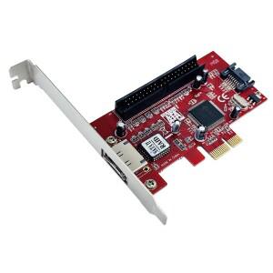 PCI-E to eSATA IDE 확장 카드 레이드 컨트롤러 어댑터 JMB363 ATA133